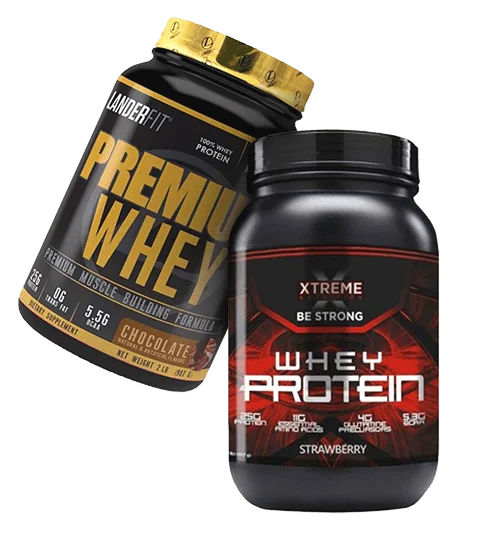 Whey protein banner