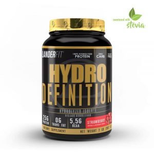 HYDRO DEFINITION STRAWBERRY WITH STEVIA 2 LB LANDERFIT