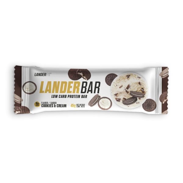 BARRITAS LANDERBAR COOKIES AND CREAM / LOW CARB