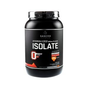 SASCHA FITNESS HYDROLYZED WHEY PROTEIN ISOLATE (PEANUT BUTTER)