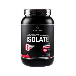 SASCHA FITNESS HYDROLYZED WHEY PROTEIN ISOLATE (STRAWBERRY)