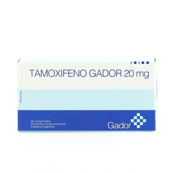 TAMOXIFENO Gador 20 mg - Caja de 30 comprimidos