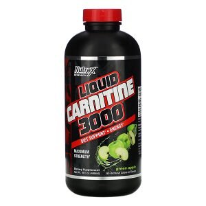 LIQUID CARNITINE 3000 GREEN APPLE X 480 ML - 16 SERVICIOS