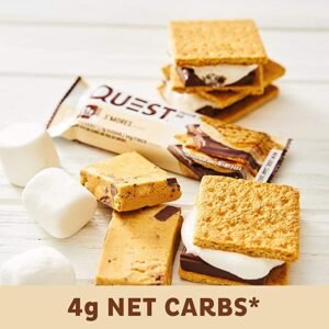QUEST BARRITA PROTEICA - S´MORES X 60 GR.