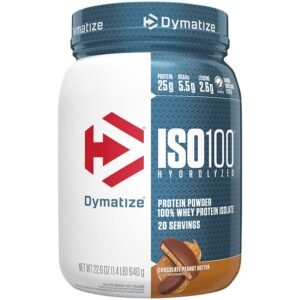ISO100 DYMATIZE 2LBS MANTEQUILLA DE MANÍ CON CHOCOLATE