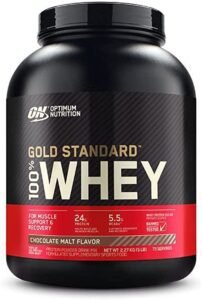 WHEY GOLD STANDARD (CHOCOLATE MALT FLAVOR) 5 LB
