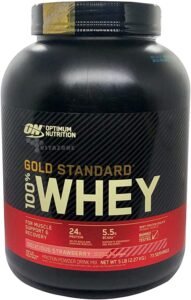 WHEY GOLD STANDARD (STRAWBERRY) 5 LB
