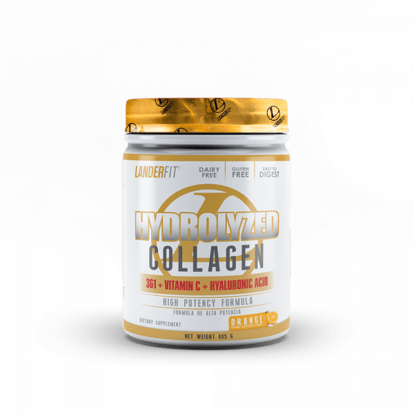 HYDROLYZED COLLAGEN CON VITAMINA C SABOR NARANJA