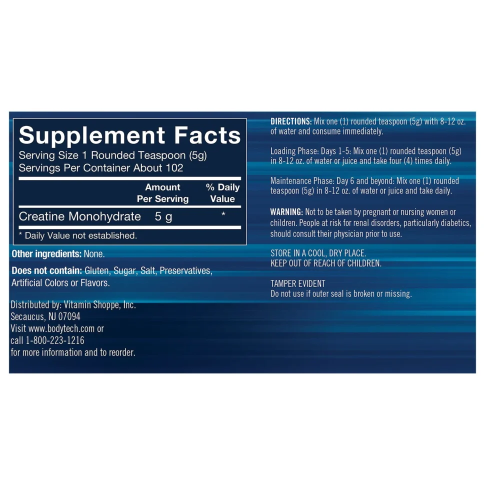 BODYTECH 100% CREATINA MONOHYDRATE
