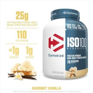 ISO100 DYMATIZE 5LBS VAINILLA