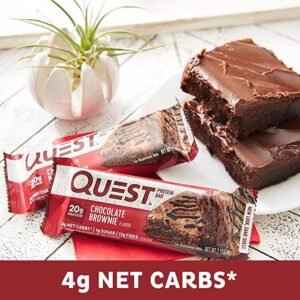 QUEST BARRITA PROTEICA - CHOCOLATE BROWNIE X 60 GR.