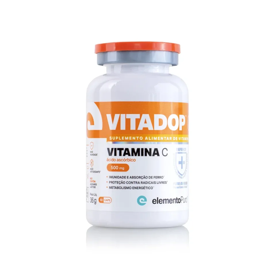 VITADOP VITAMINA C ACIDO ASCORBICO 500 MG X 60 CAPSULAS
