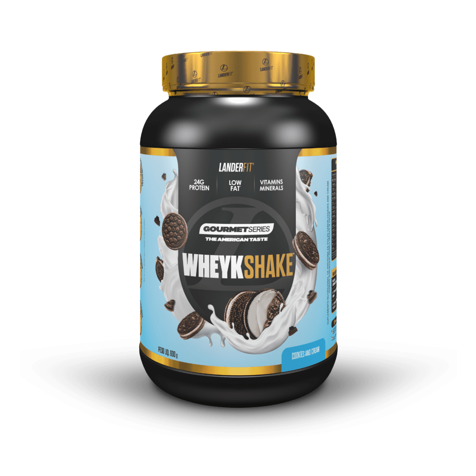 WHEYSHAKE LANDERFIT 1LB (450GR) COOKIES AND CREAM