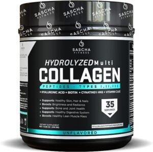 HYDROLYZED MULTI COLLAGEN UNFLAVORED 416 GR - SASCHA FITNESS