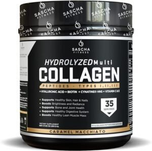 HYDROLYZED MULTI COLLAGEN CARAMEL MACCHIATO 416 GR - SASCHA FITNESS