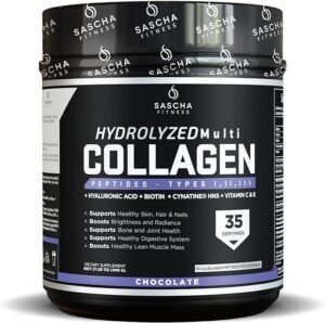 HYDROLYZED MULTI COLLAGEN CHOCOLATE 416 GR - SASCHA FITNESS