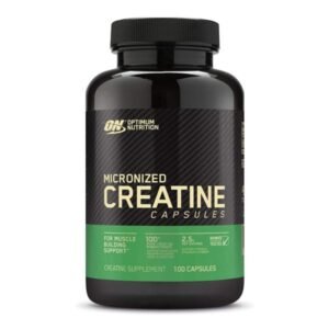 Creatina Optimum Nutrition Micronized- 100 Cápsulas