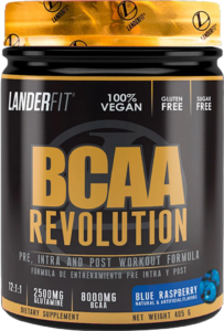 BCAA REVOLUTION BLUE RASPBERRY – 30 SERVICIOS LANDERFIT