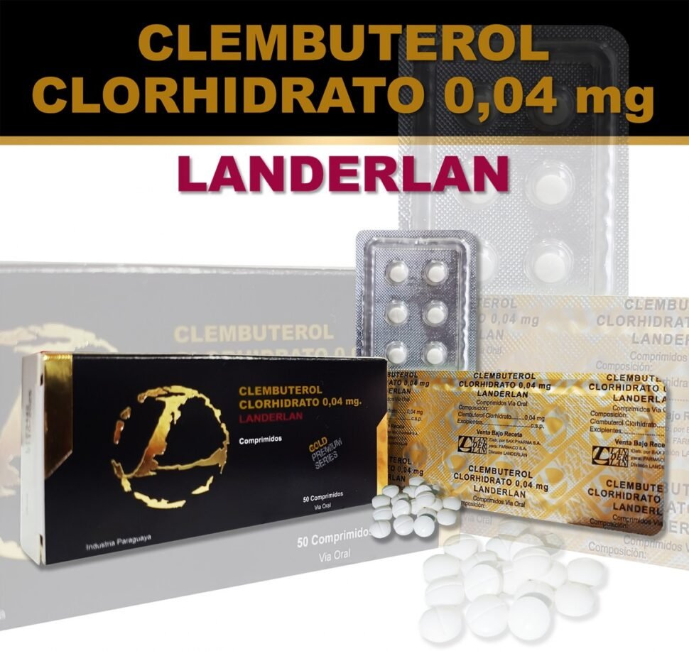 CLEMBUTEROL 0,04 MG X 50 COMPRIMIDOS - LANDERLAN