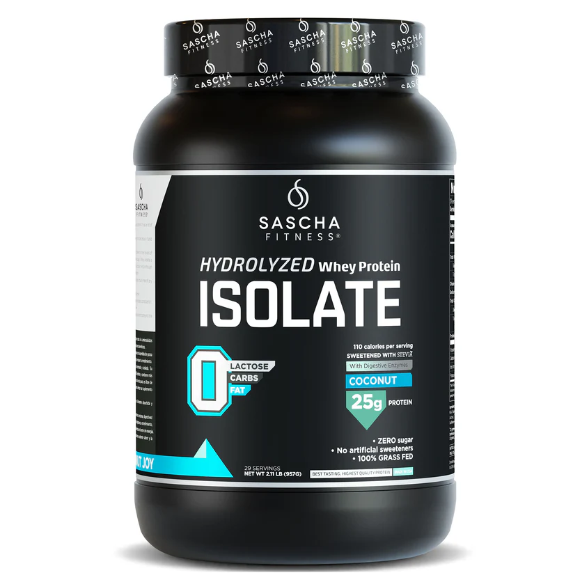 SASCHA FITNESS HYDROLYZED WHEY PROTEIN ISOLATE ( COCONUT )