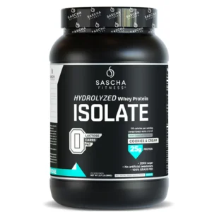 SASCHA FITNESS HYDROLYZED WHEY PROTEIN ISOLATE (COOKIES AND CREAM)