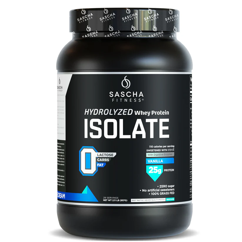 SASCHA FITNESS HYDROLYZED WHEY PROTEIN ISOLATE ( VAINILLA )