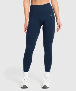 EVERYDAY SEAMLESS LEGGINGS AZUL GYMSHARK