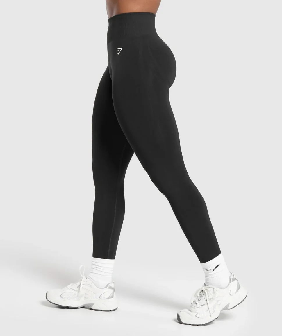 EVERYDAY SEAMLESS LEGGINGS NEGRO GYMSHARK - Imagen 2