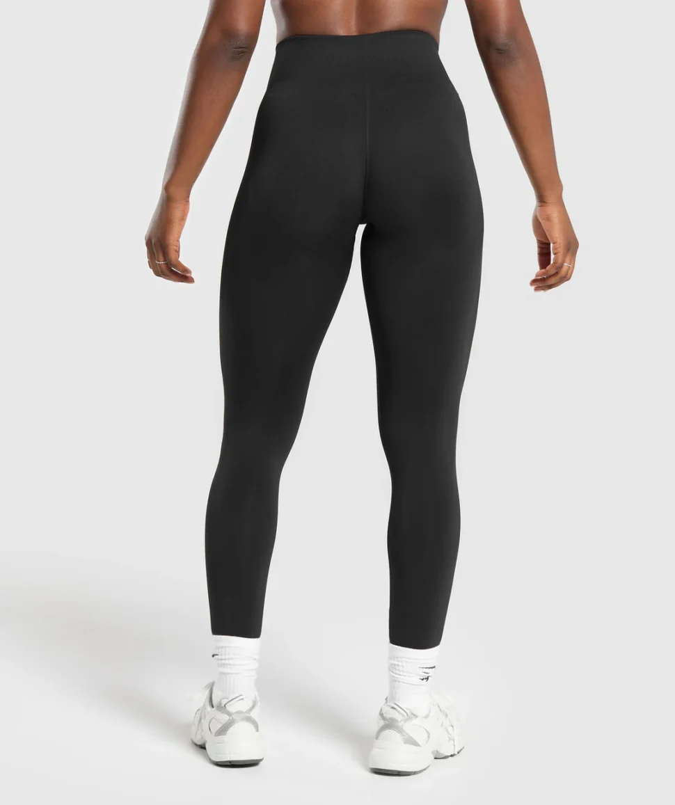 EVERYDAY SEAMLESS LEGGINGS NEGRO GYMSHARK - Imagen 3