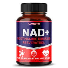 Aumeto NAD Nicotinamide Riboside 12,970mg with Resveratrol Quercetin - Cellular Energy & Repair, Vitality 90 Capsules