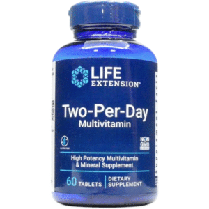 Two-Per-Day Multivitamin 60 Caps - LIFE EXTENSION